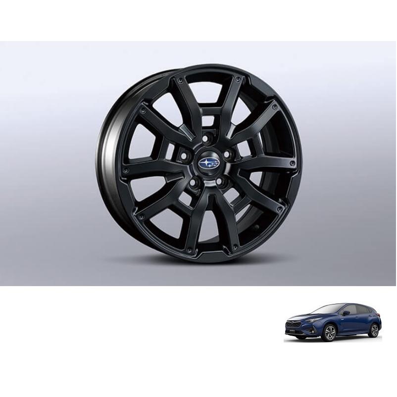 SUBARU アルミホイール(マットブラック/1本分)17インチ SUBARU アルミホイール(マットブラック/1本分)17インチ
