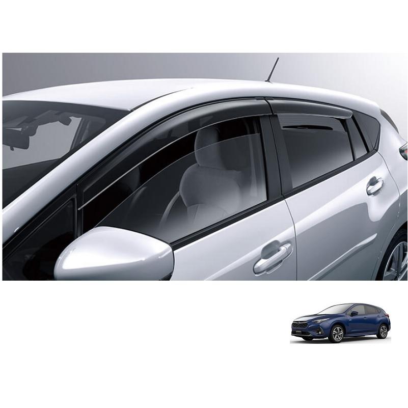 SUBARU (SU)ドアバイザー(前後左右分4枚セット)「スバル純正用品 SUBARU (SU)ドアバイザー(前後左右分4枚セット)「スバル純正用品