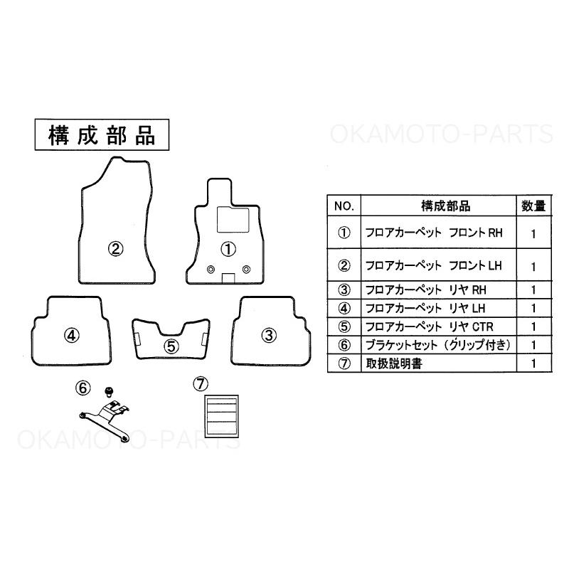 VAG S4 フロアカーペット！ スバル WRX S4/STI フロアマット H26年8月～