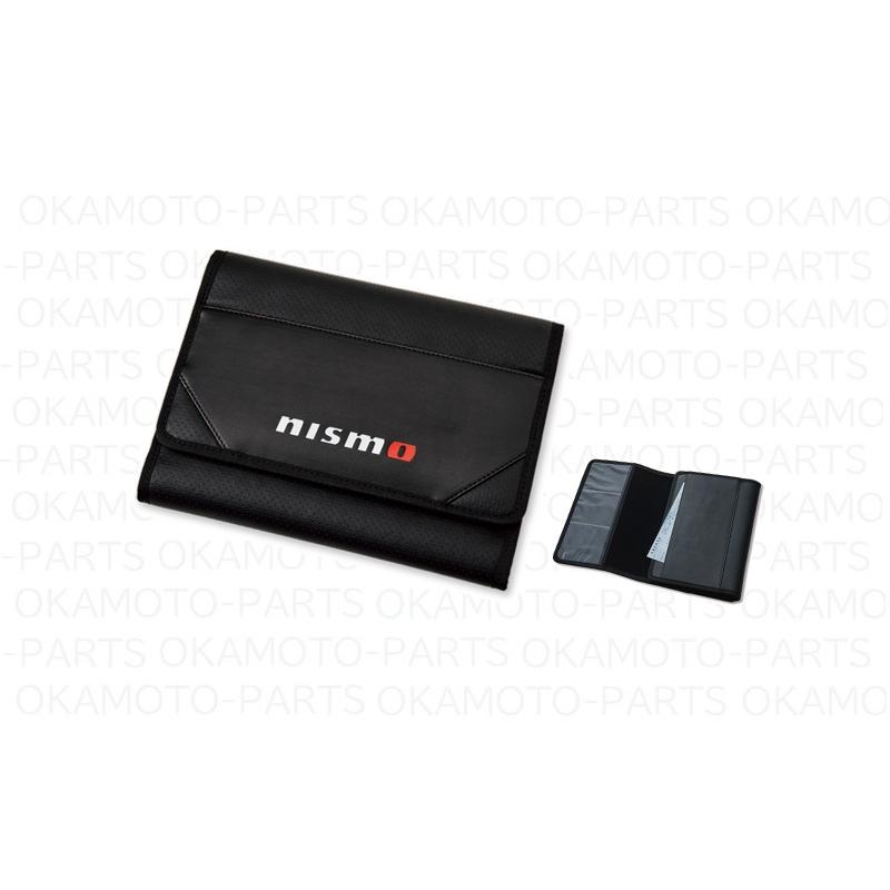 日産（NISSAN） ()NISMO 車検証ケース(ブラック/NISMOロゴ入り)A6