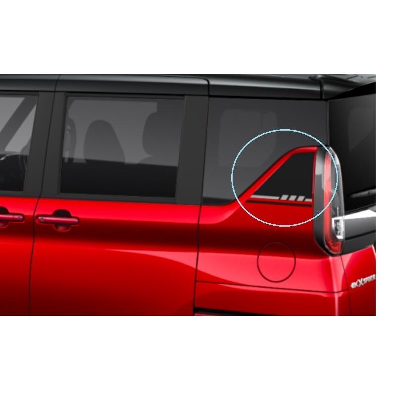 三菱（MITSUBISHI） (T)ピラーデカール(左右セット)「ミツビシ純正用品 