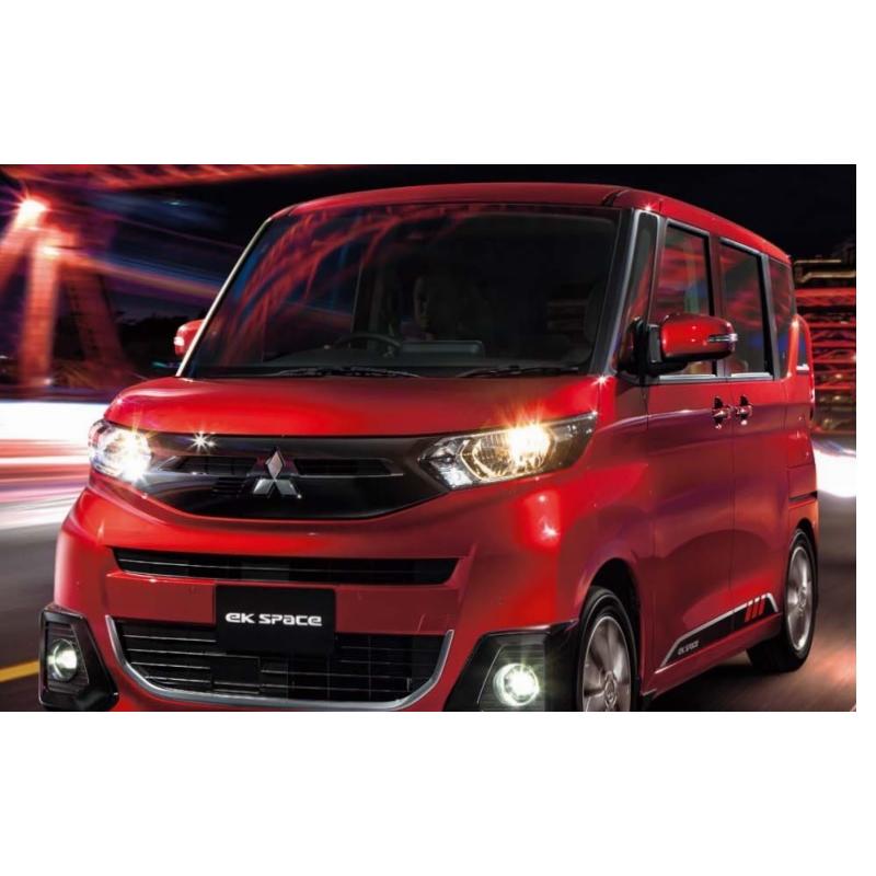 三菱（MITSUBISHI） (T)サイドデカール(左右セット)「ミツビシ純正用品 
