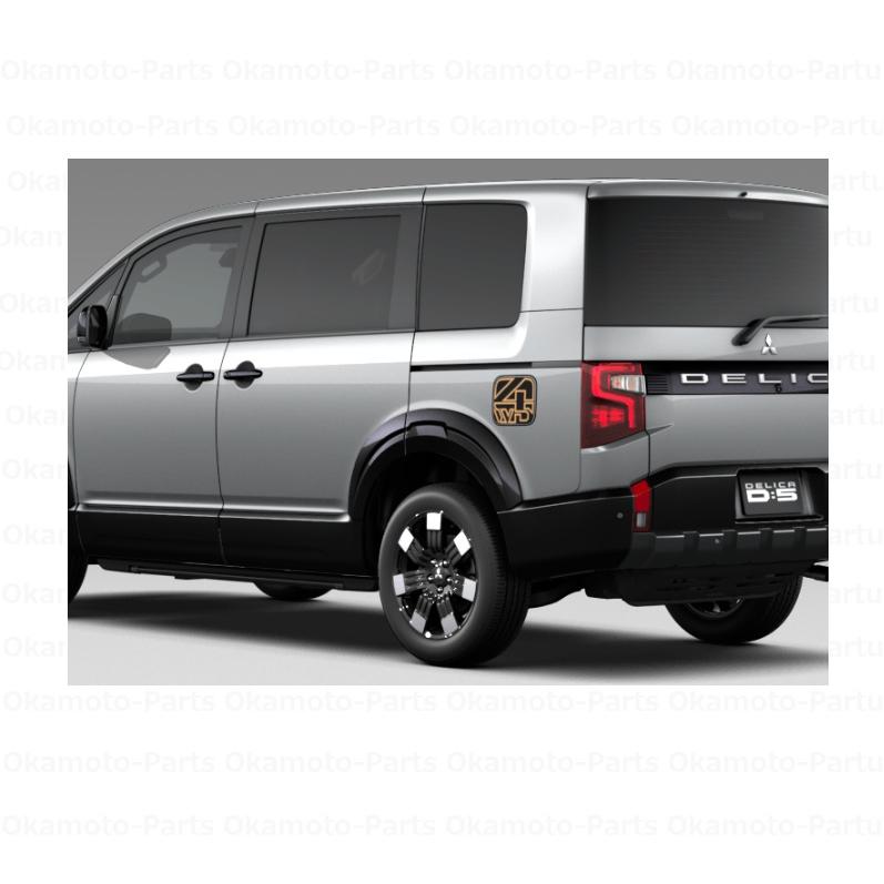 三菱（MITSUBISHI） フューエルリッドデカール「ミツビシ純正用品