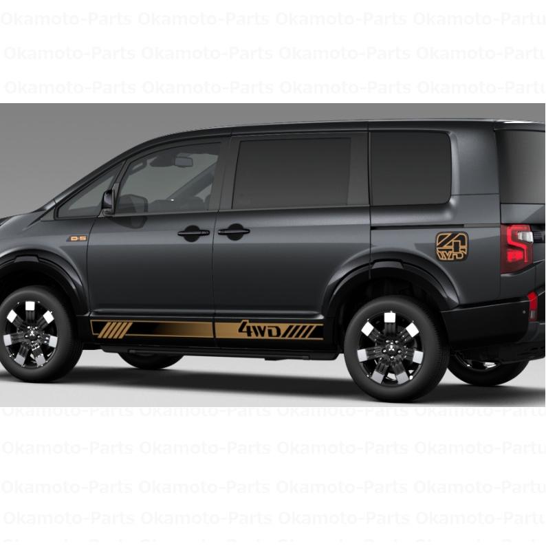 三菱（MITSUBISHI） フューエルリッドデカール「ミツビシ純正用品