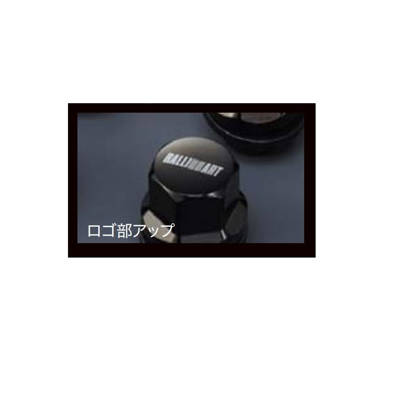 三菱（MITSUBISHI） (18T)ブラックホイールロックナット＆ラグナット