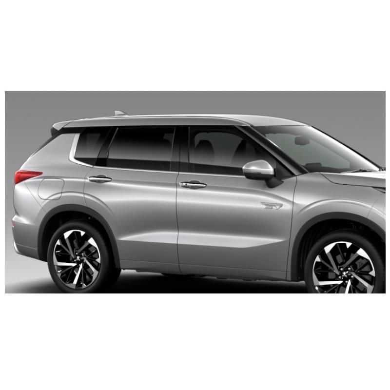 アウトランダーPHEV GN0W アウターハンドル　ドアノブ　ブラック純正 三菱（MITSUBISHI） (18T)ドアハンドルカバー(ブラック)「ミツビシ純正