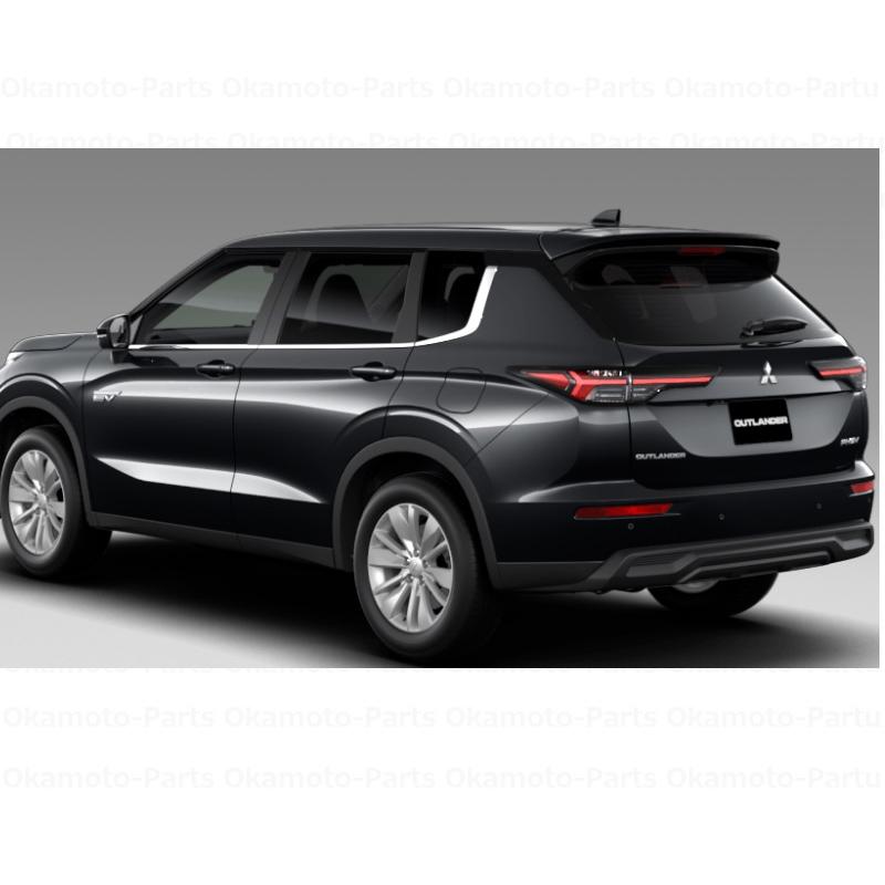 三菱（MITSUBISHI） テールゲートスポイラー(X47 ブラックダイヤモンド