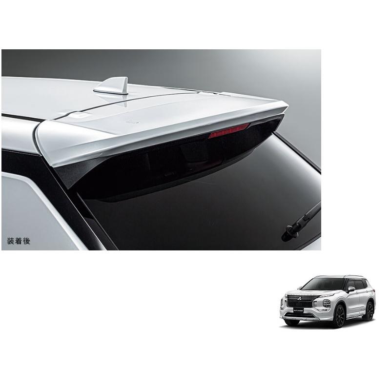 三菱（MITSUBISHI） テールゲートスポイラー(C17 ディープブロンズ