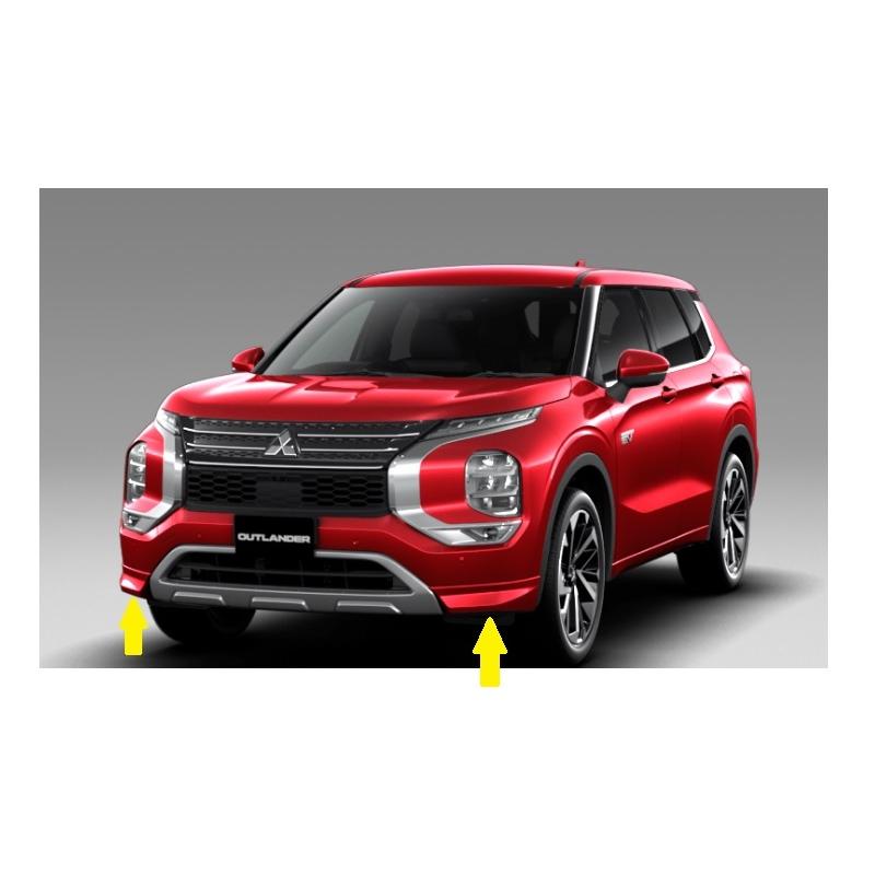 三菱（MITSUBISHI） (YT)フロントコーナーガーニッシュ(P62 レッド
