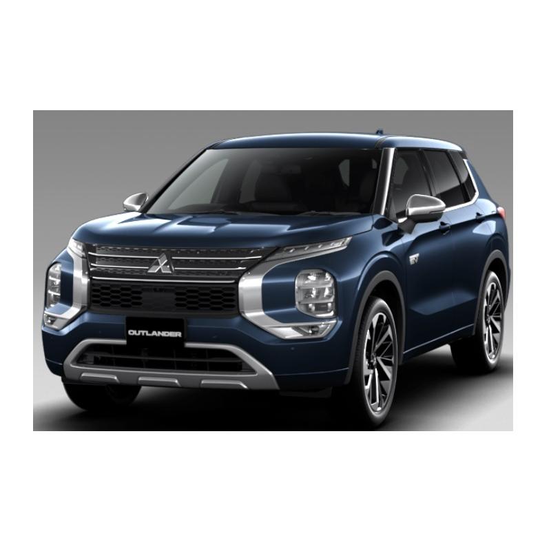 三菱（MITSUBISHI） (ZT)メッキミラーカバー(左右分セット)「ミツビシ