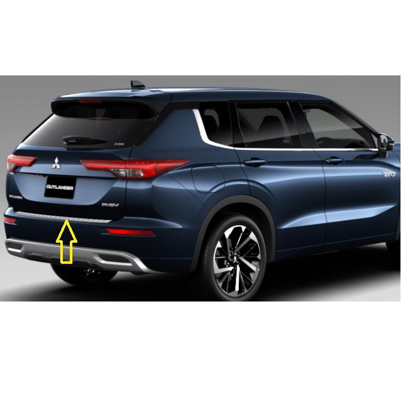三菱（MITSUBISHI） (ZT)リヤバンパープロテクター(メッキ調