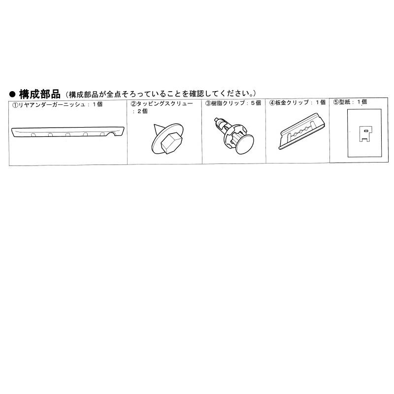 三菱（MITSUBISHI） RALLIARTガーニッシュパッケージ