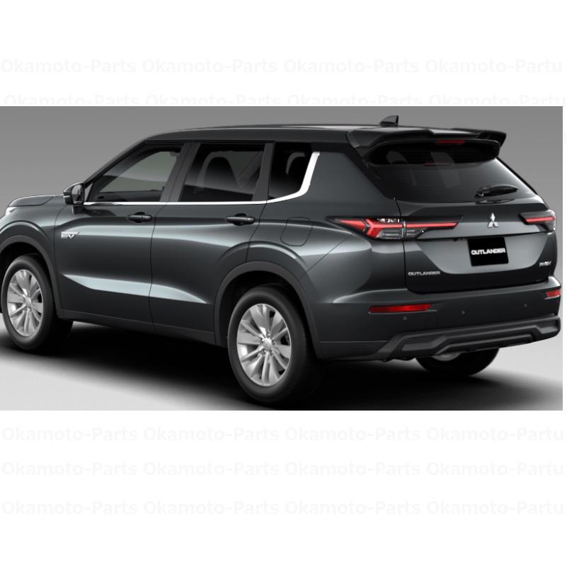(XT)大型テールゲートスポイラー(グラファイトグレーメタリック　U28)「ミツビシ純正用品」アウトランダーPHEV  GN0W  MZ577103  ＭＺ５７７１０３ | 三菱 | 01