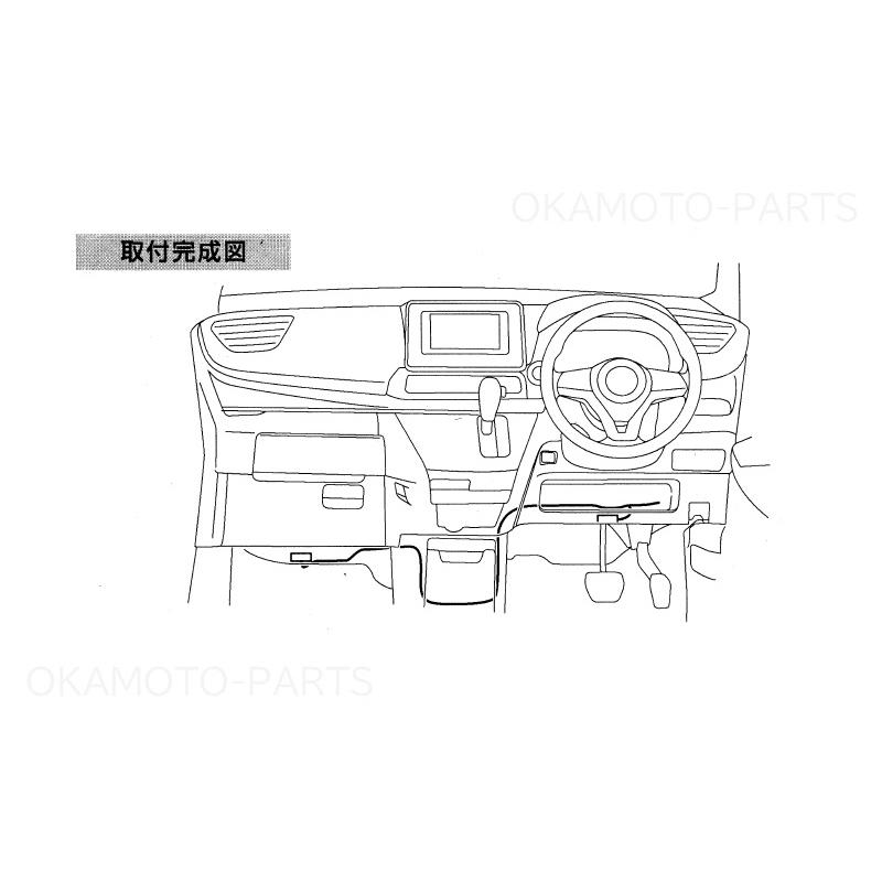 (T)フロアイルミネーション「ミツビシ純正用品」デリカミニ　B34A/B35A/B37A/B38A　MZ590762
