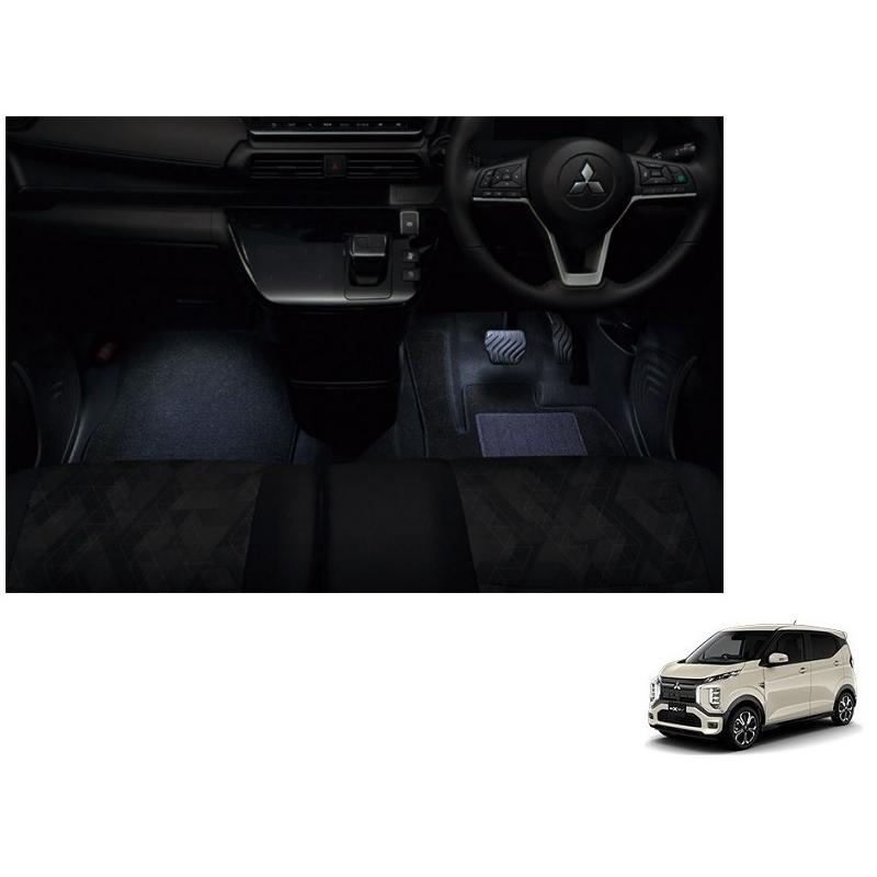 三菱（MITSUBISHI） フロアイルミネーション「ミツビシ純正用品」ek