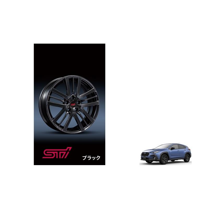 SUBARU（スバル） (M)STIアルミホイール 17インチ(ブラック)1本
