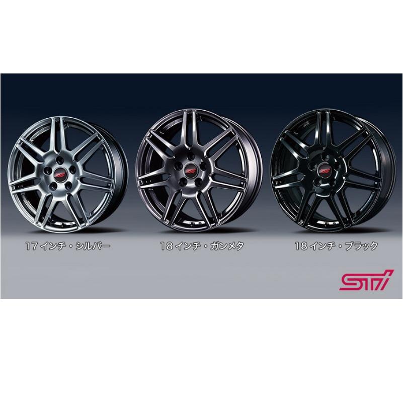 フォレスター STIアルミホイール 18インチ(シルバー)1本 フォレスター STIアルミホイール 18インチ(シルバー)1本