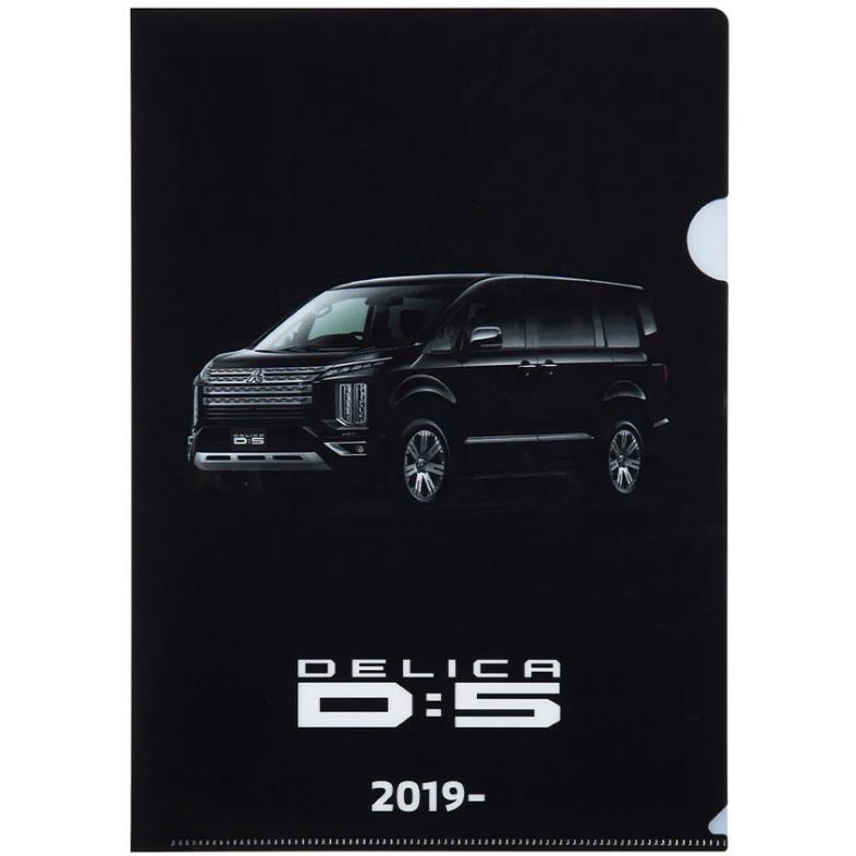 三菱（MITSUBISHI） クリアファイル 歴代デリカ6枚セット「ミツビシ