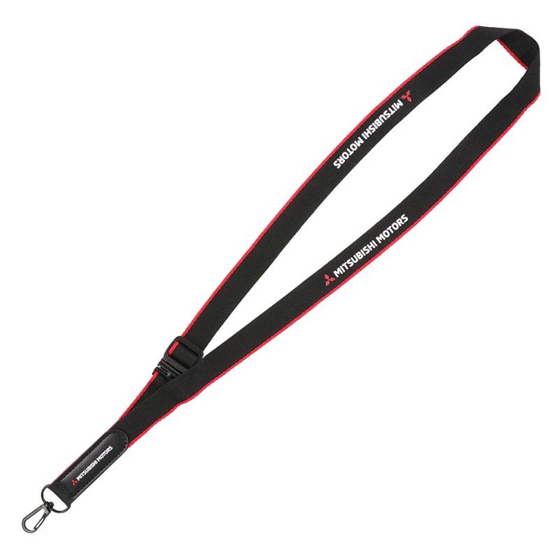三菱（MITSUBISHI） ネックストラップ「ミツビシ純正用品」MITSUBISHI