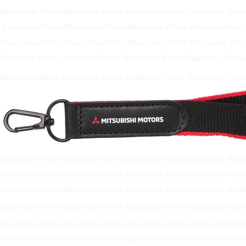 三菱（MITSUBISHI） ネックストラップ「ミツビシ純正用品」MITSUBISHI