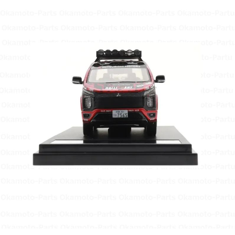 新品★デリカD:5　サポートカー 1/43モデルカー 三菱自動車 三菱 デリカD:5 サポートカー Asia Cross Country Rally (2024) 1/43