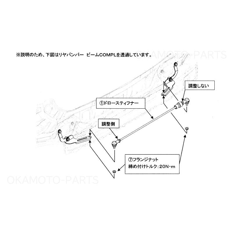 レガシィ アウトバック (ZRT)STI フレキシブルドロースティフナー