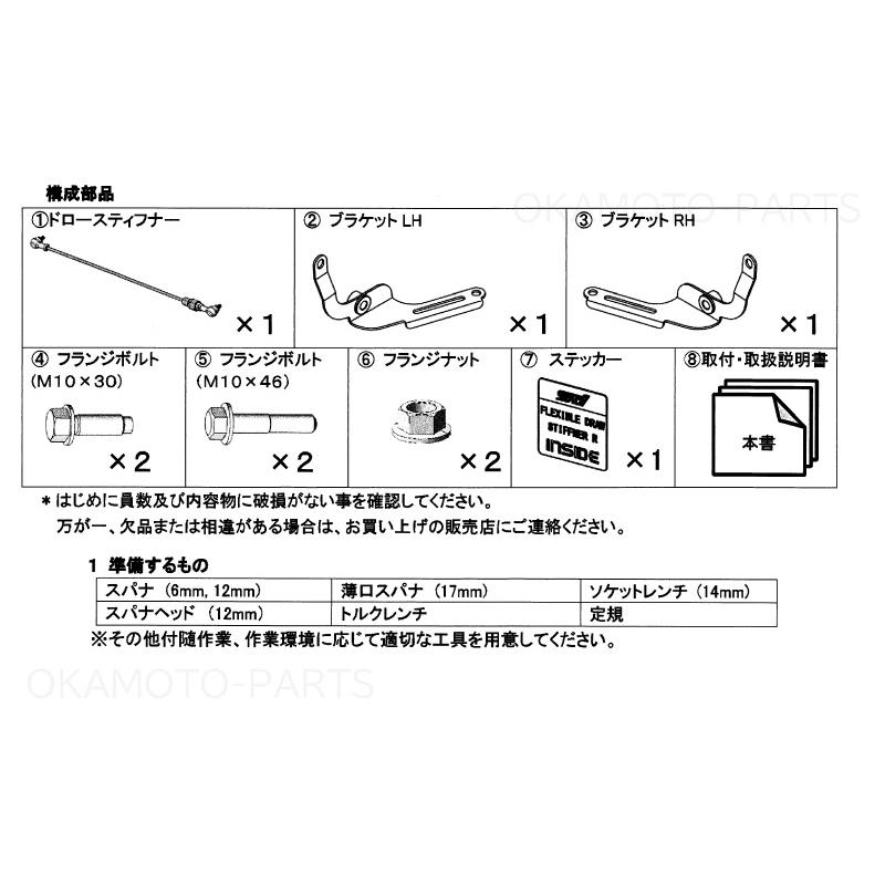 レガシィ アウトバック (ZRT)STI フレキシブルドロースティフナー