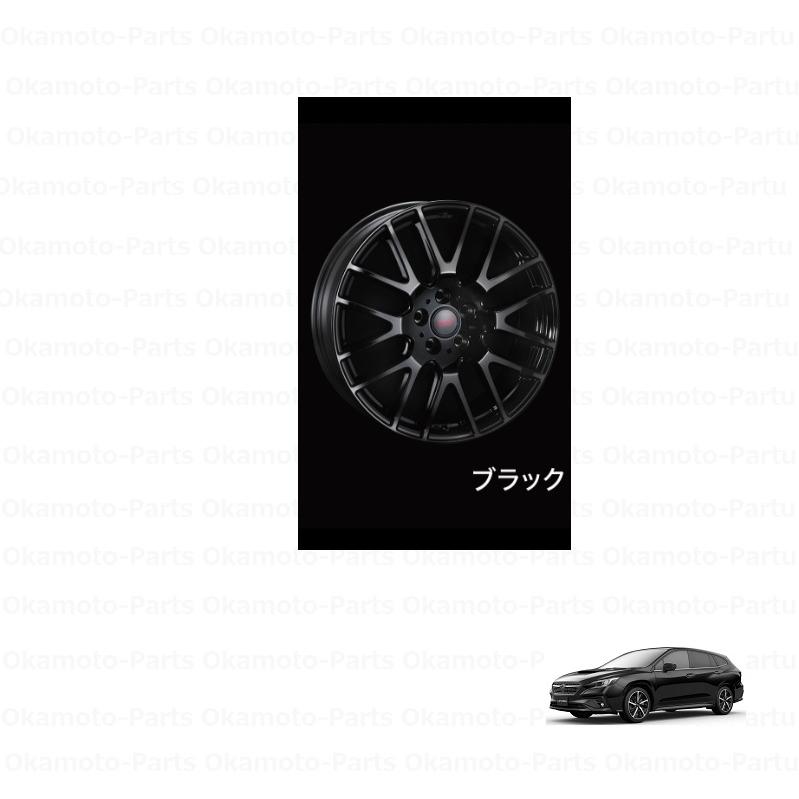 レヴォーグ STIアルミホイール 19インチ(ブラック)1本分「スバル