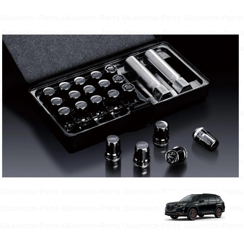 フォレスター STIセキュリティーホイールナットセット「スバル純正