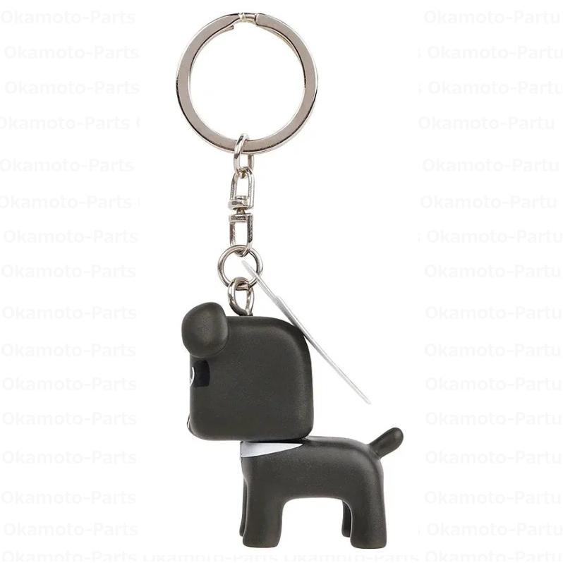 三菱（MITSUBISHI） (T)黒デリ丸。キーホルダー「ミツビシ純正用品