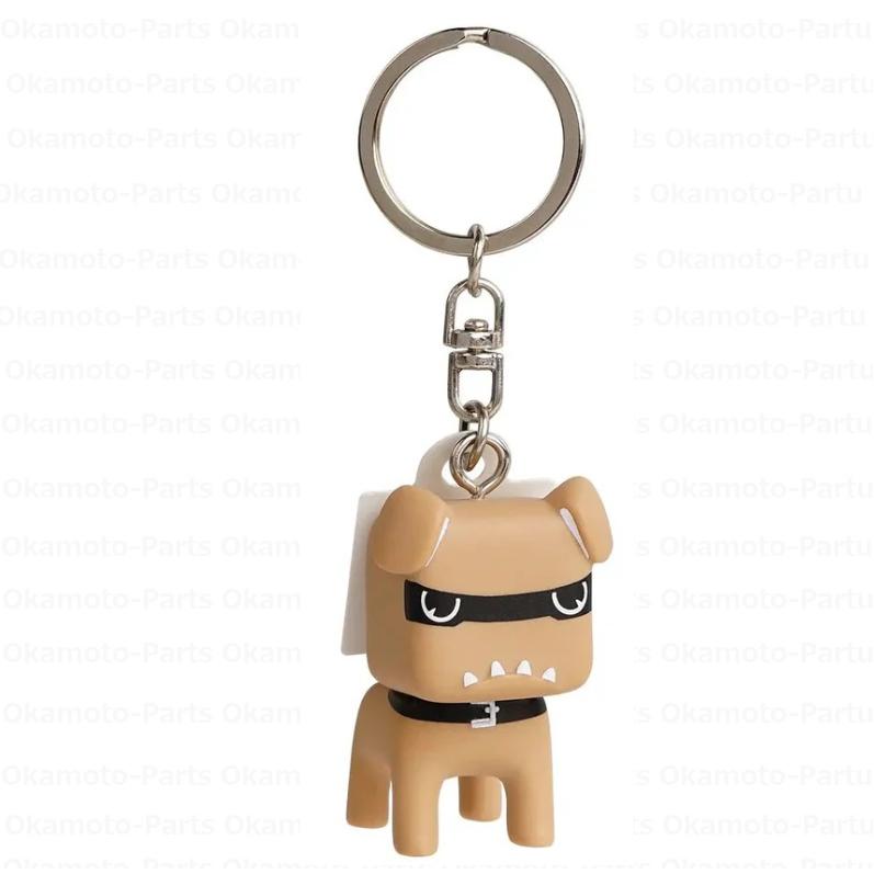 三菱（MITSUBISHI） (T)サンドベージュデリ丸。キーホルダー「ミツビシ