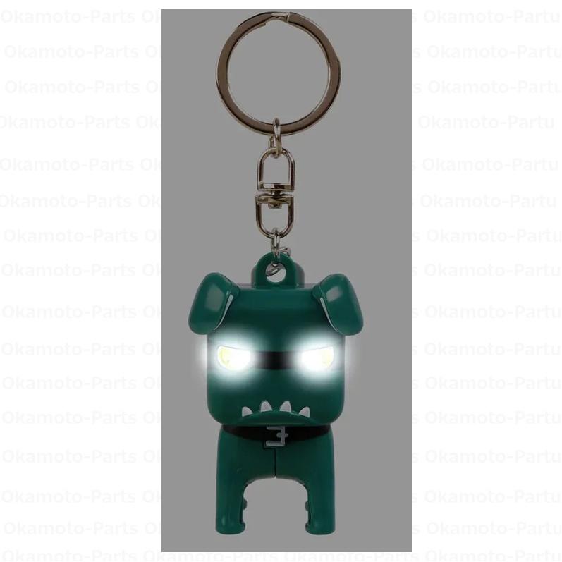 三菱（MITSUBISHI） 超発光デリ丸。キーホルダー「ミツビシ純正用品