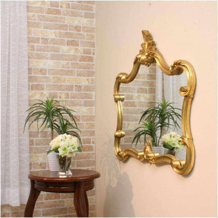 鏡 ミラー ウォールミラー アンティークミラー イタリア製ウォール