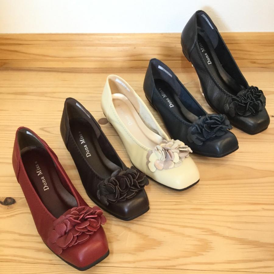 DONA MISS ドナミス 3279 ローヒールパンプス レディース 靴 : 靴通販