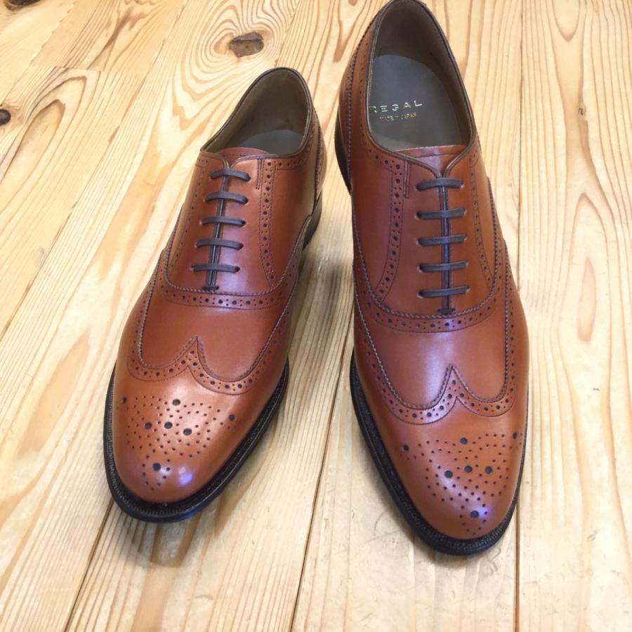 Regal リーガル 03drcd ウイングチップ 革底 ブラウン メンズ ビジネスシューズ フォーマルシューズ 靴 ビジネスマン就活学生にオススメ Regal 03dr Br 靴通販の岡本屋hakimonoten 通販 Yahoo ショッピング