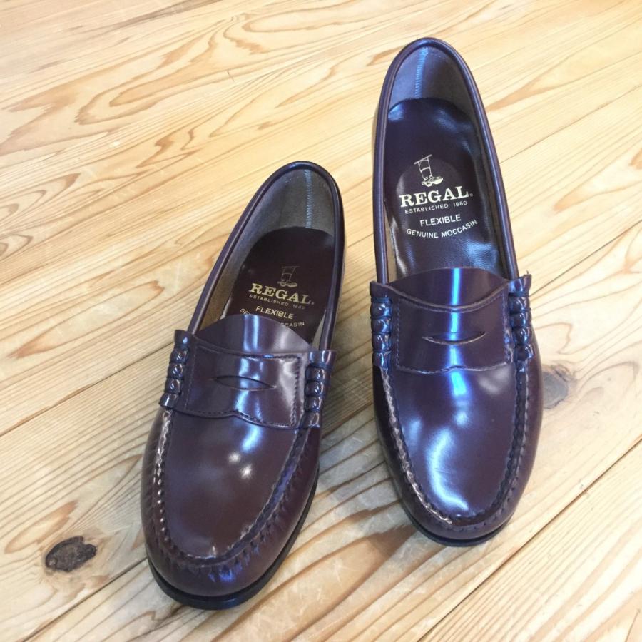 REGAL REGAL リーガル 2414 ブラウン ローファー リーガル定番の REGAL REGAL リーガル 2414 ブラウン ローファー リーガル定番の