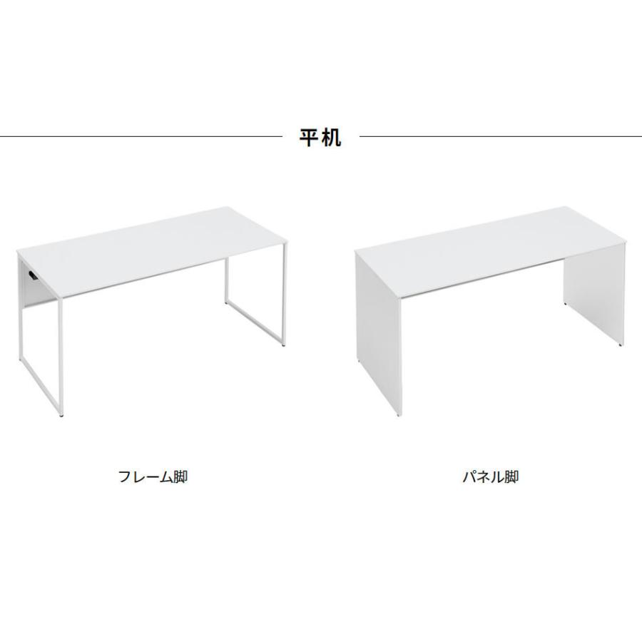 オカムラ SOLISTE ソリスト デスク 平机 3K20LE フレーム脚：モノクロ メラミン天板：ティンバーウッド 幅1200 奥行700 完成品｜okamura｜12