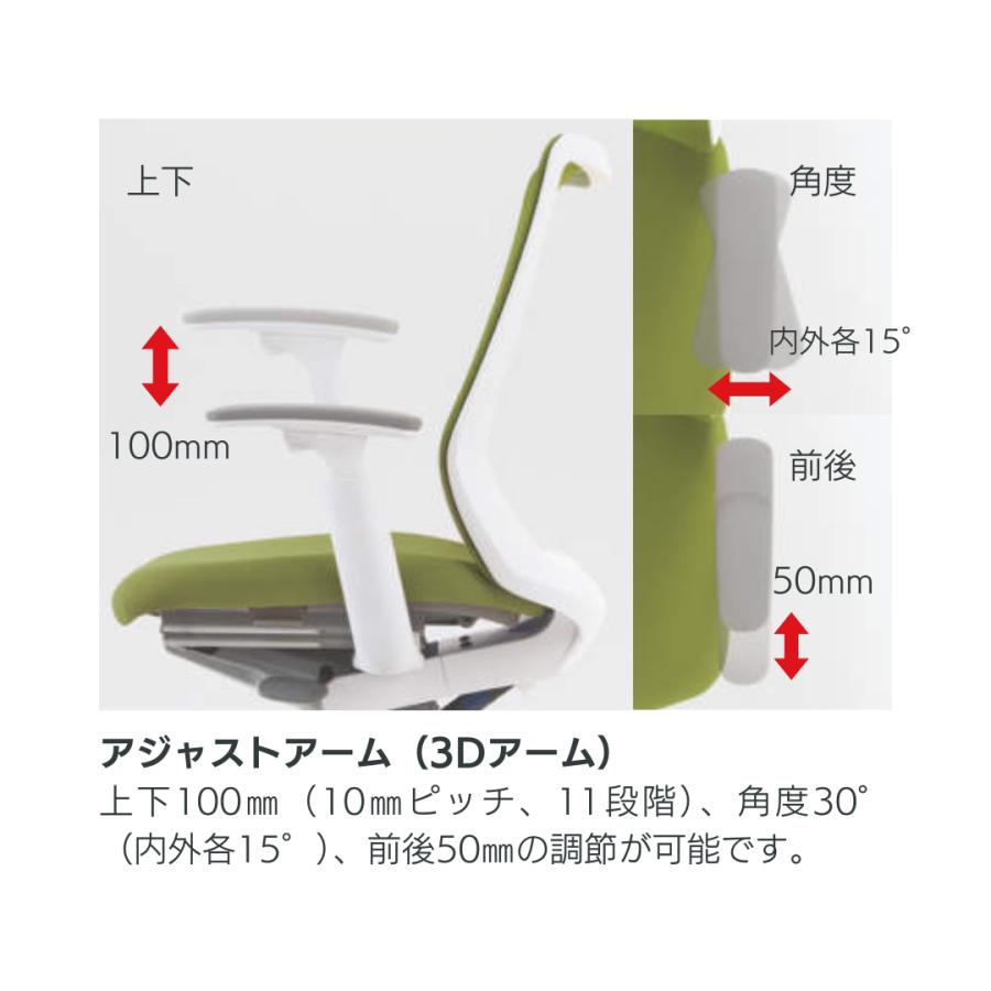 オカムラ Fluent フルーエント用可動肘セット アジャストアーム オカムラ Fluent フルーエント用可動肘セット アジャストアーム