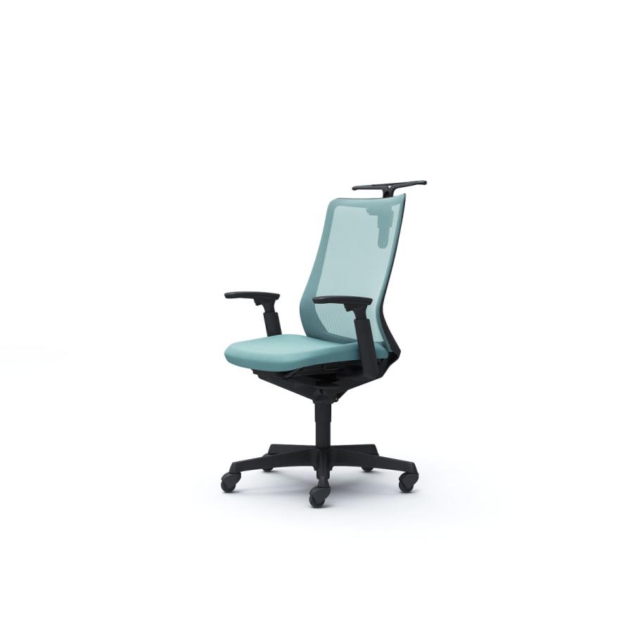 オフィスチェア オカムラ Fluent フルーエント ハイバック アジャスト