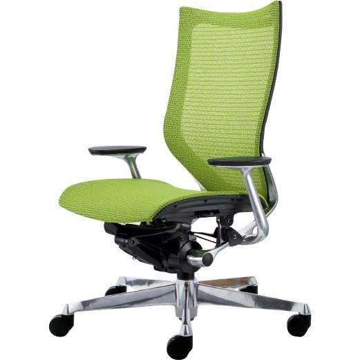 オカムラ オフィスチェア Atlas アトラス ハイバック CP25CA シルバーフレーム ブラックボディ メッシュ座 送料無料