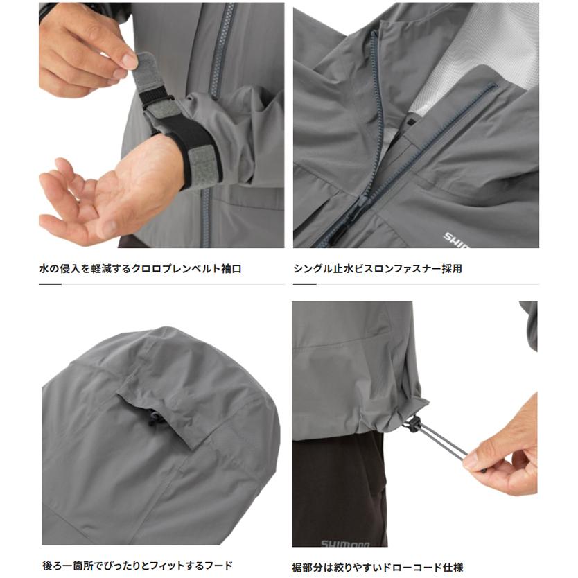 シマノ シマノ ショートレインジャケット RA-003V : 岡野釣具店 シマノ シマノ ショートレインジャケット RA-003V : 岡野釣具店