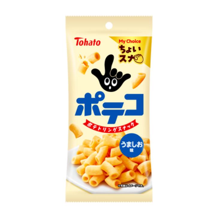 東ハト ちょいスナ ポテコ うましお味40g×6袋 : おかしのフェスタ