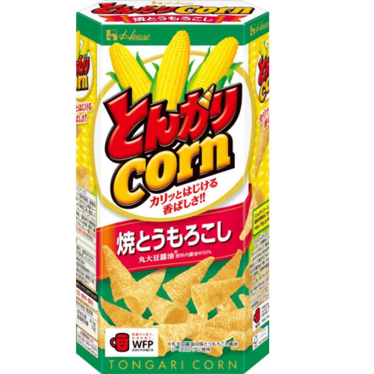 ハウス食品 とんがりコーン 焼とうもろこし68g×20箱 : おかしの