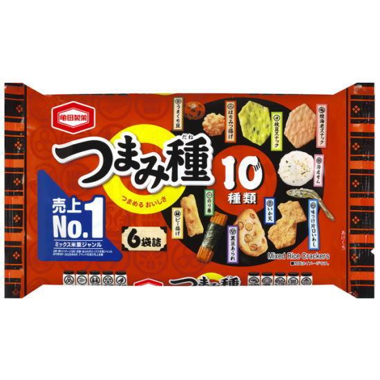 亀田製菓 つまみ種6袋120g×12袋 : おかしのフェスタヤフー店 - 通販