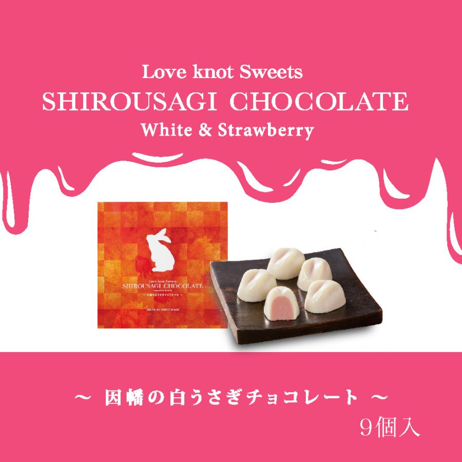 バレンタイン 2026 うさぎの苺チョコレート ホワイトチョコレート