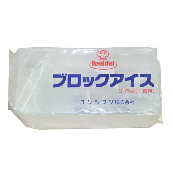 (地域限定送料無料)業務用 ロイヤルシェフ ブロックアイス 3.75kg　1ケース(4入)(冷凍)(295204000ck)