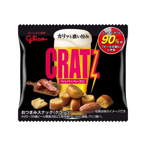 グリコ クラッツミニタイプ〈ペッパーベーコン〉 14g 400コ入り (4901005544307c) グリコ クラッツミニタイプ〈ペッパーベーコン〉 14g 400コ入り