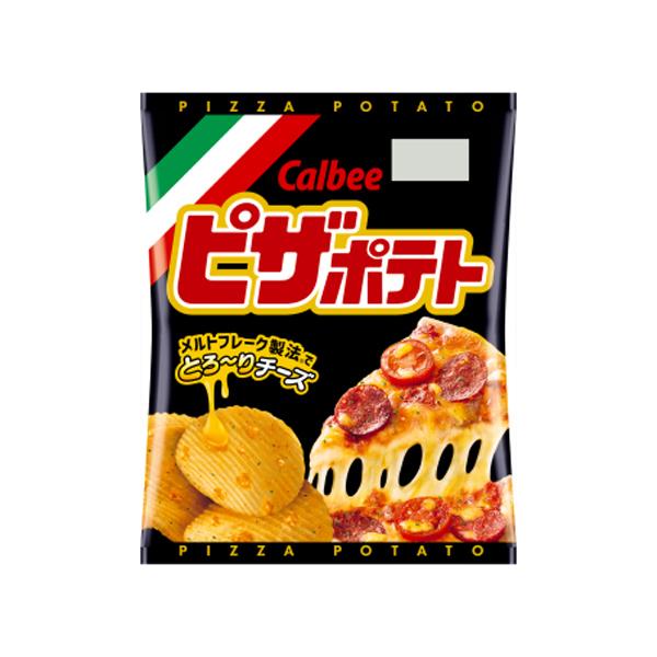 カルビー ピザポテト 60g 12コ入り (4901330581480)｜okashinomarch