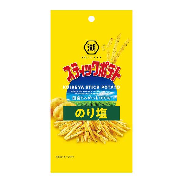 湖池屋 スリムバッグ スティックポテト のり塩 34g 12コ入り 2023/07
