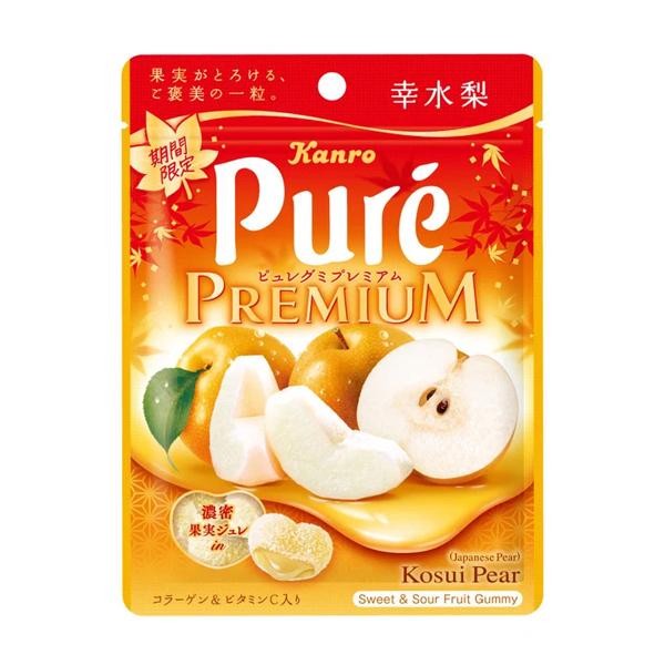 ちび ピュレグミ　4種　24箱セット カンロ ピュレグミプレミアム幸水梨 54g 6コ入り 2026/08/24発売